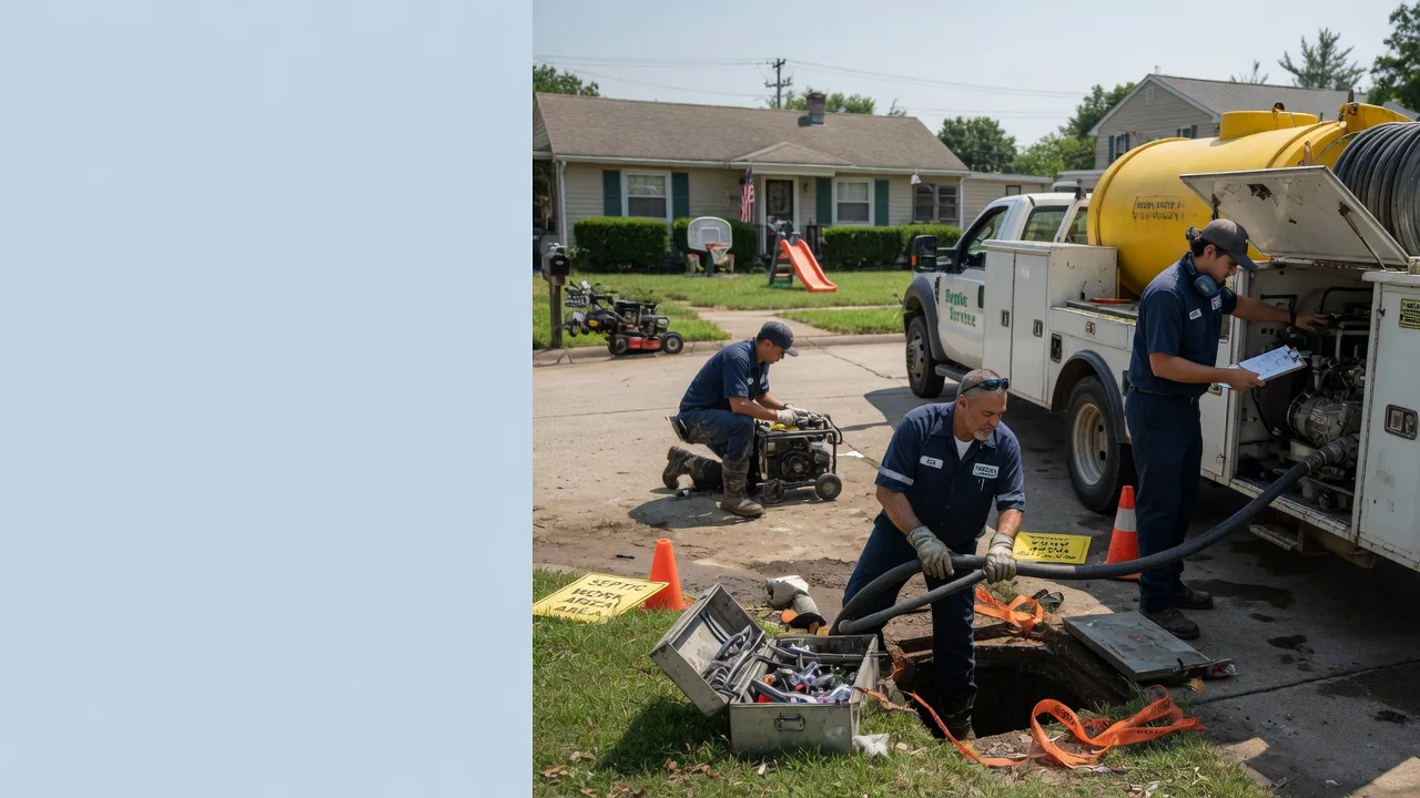 Septic Tank Pumping in Champaign, IL near me